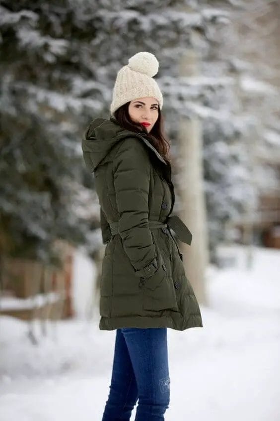 Take a look at these ladies long coat with hood ideas that women love for this winter! Check more @ snazzylair.com