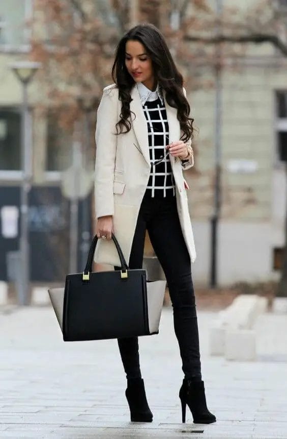 Look sharp with these work outfits for winter even when the weather isn’t helping at all. For more, head to snazzylair.com