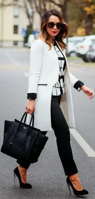 Look sharp with these work outfits for winter even when the weather isn’t helping at all. For more, head to snazzylair.com