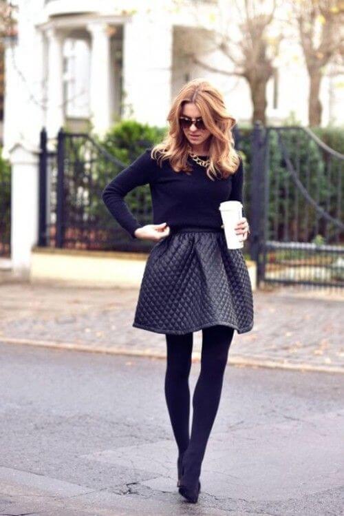 Sophisticated winter office wear featuring stylish layers, ideal for business casual settings. Perfect for professional winter outfits.