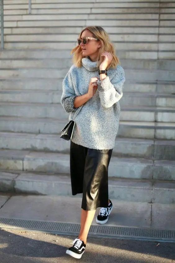 There are many ways to match outfits with sneakers, either you want to wear a dress or a skirt, skinny jeans or leggings, we have ideas for you! Check more at snazzylair.com