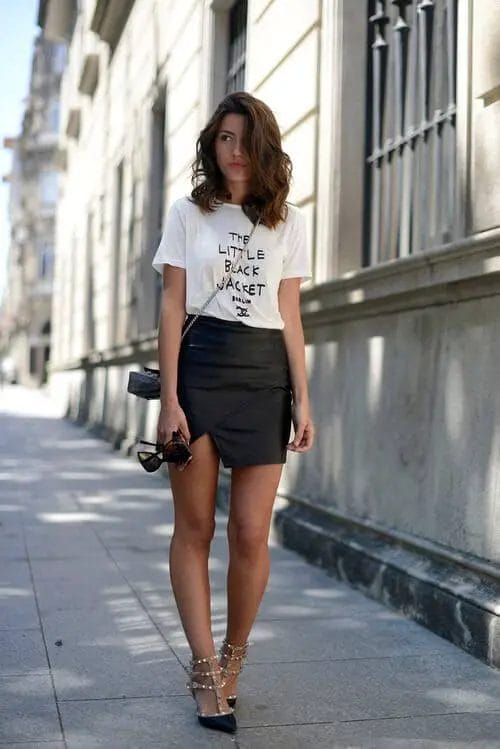 The sky is the limit when it comes to black and white skirts and dresses, you just need to know what you are doing. Get ideas from snazzylair.com