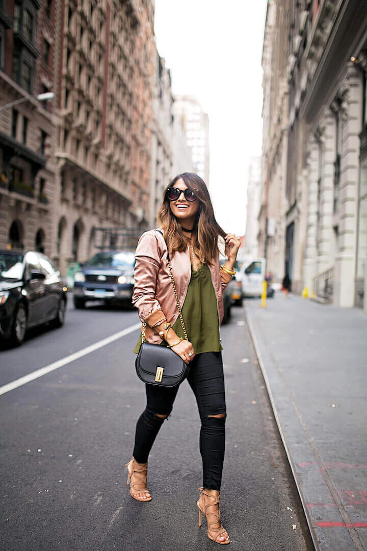 Our top picks for this style include numerous ideas starting with a blue quilted bomber cardigan or otherwise any kind of bomber coat and building on it with different pieces to create a fashionable look for many occasions. See more at snazzylair.com