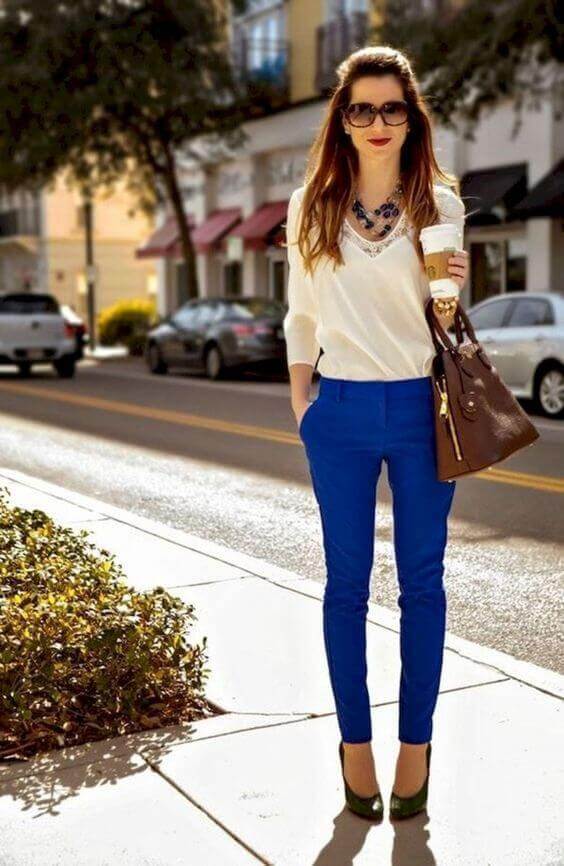 Because women look great in pants, here are some interesting designs and outfits with pants for women.