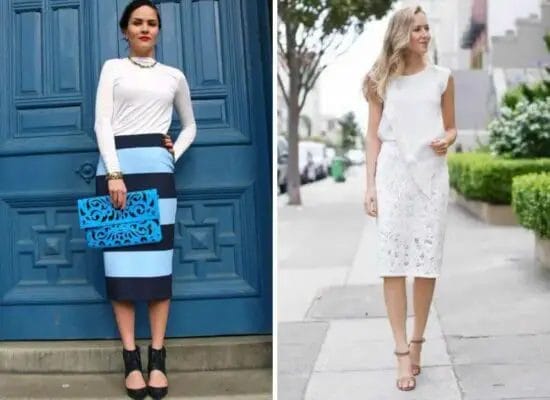 28 Cute Tops for Pencil Skirts: Fashionable Pairings