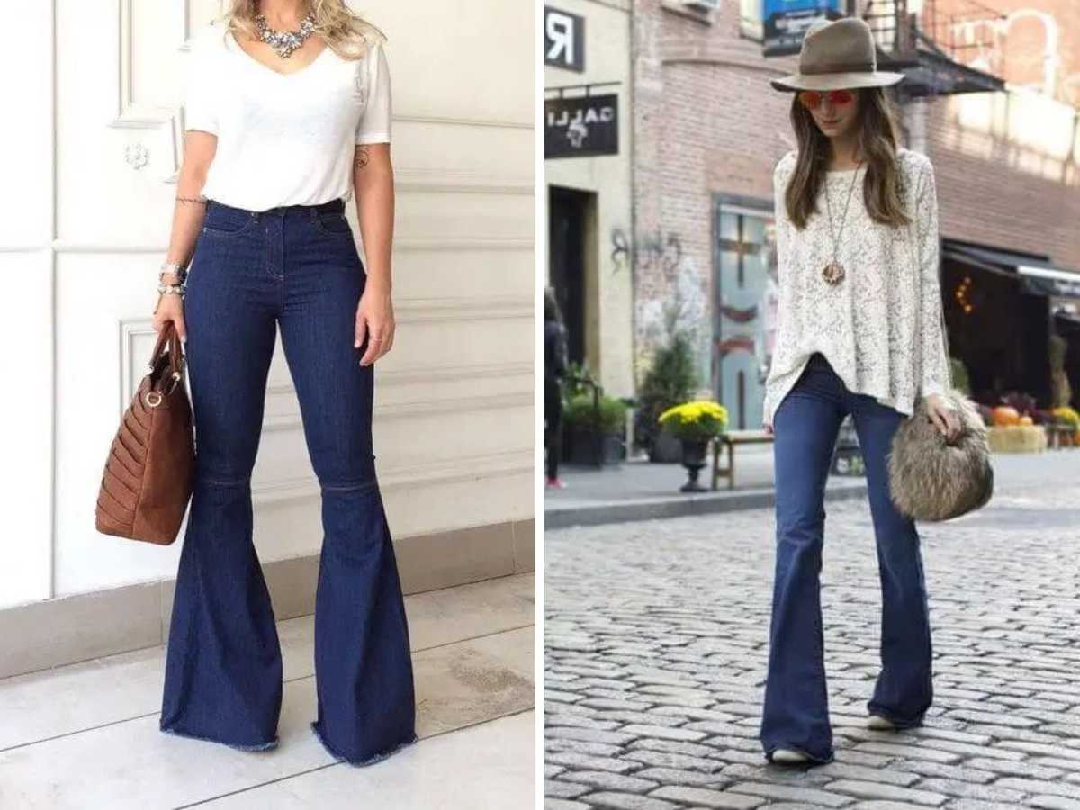 Flare Jeans Outfits