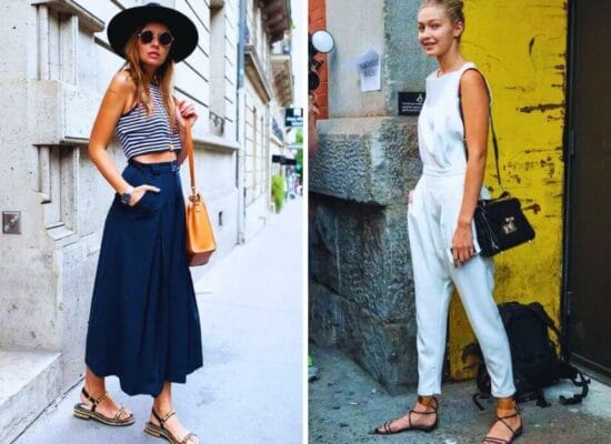 37 Outfits With Sandals and Slippers for Ladies