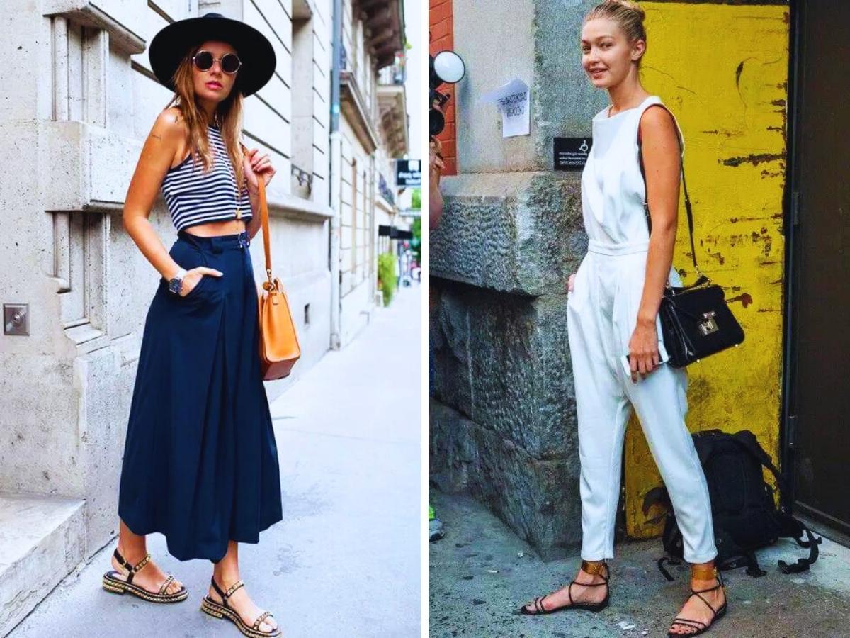 Outfits With Sandals and Slippers