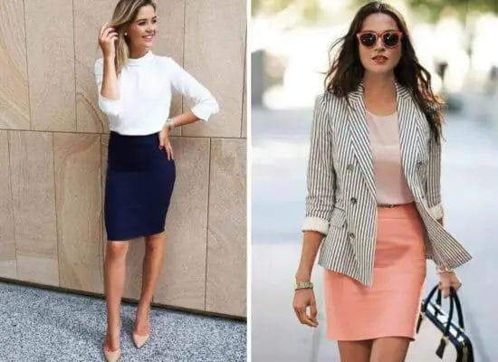 29 Skirt and Blouse Sets for Work Ideas to Elevate Wardrobe