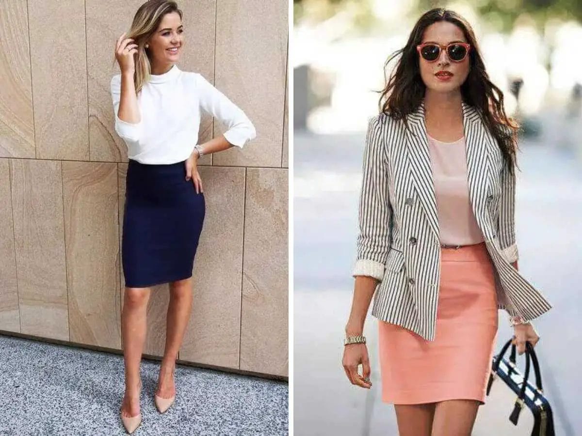 Skirt and Blouse Sets for Work Ideas