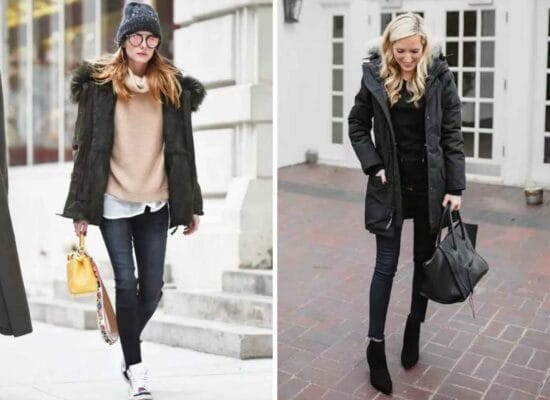 28 Parka Jacket Outfit Ideas for Women to Stay Warm