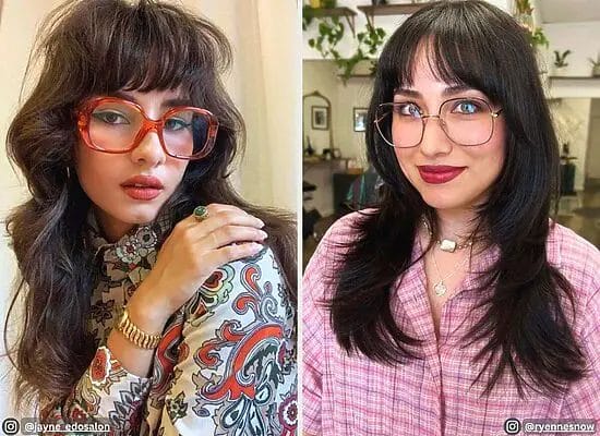 25 Bangs with Glasses Ideas for Eye-Catching Appeal