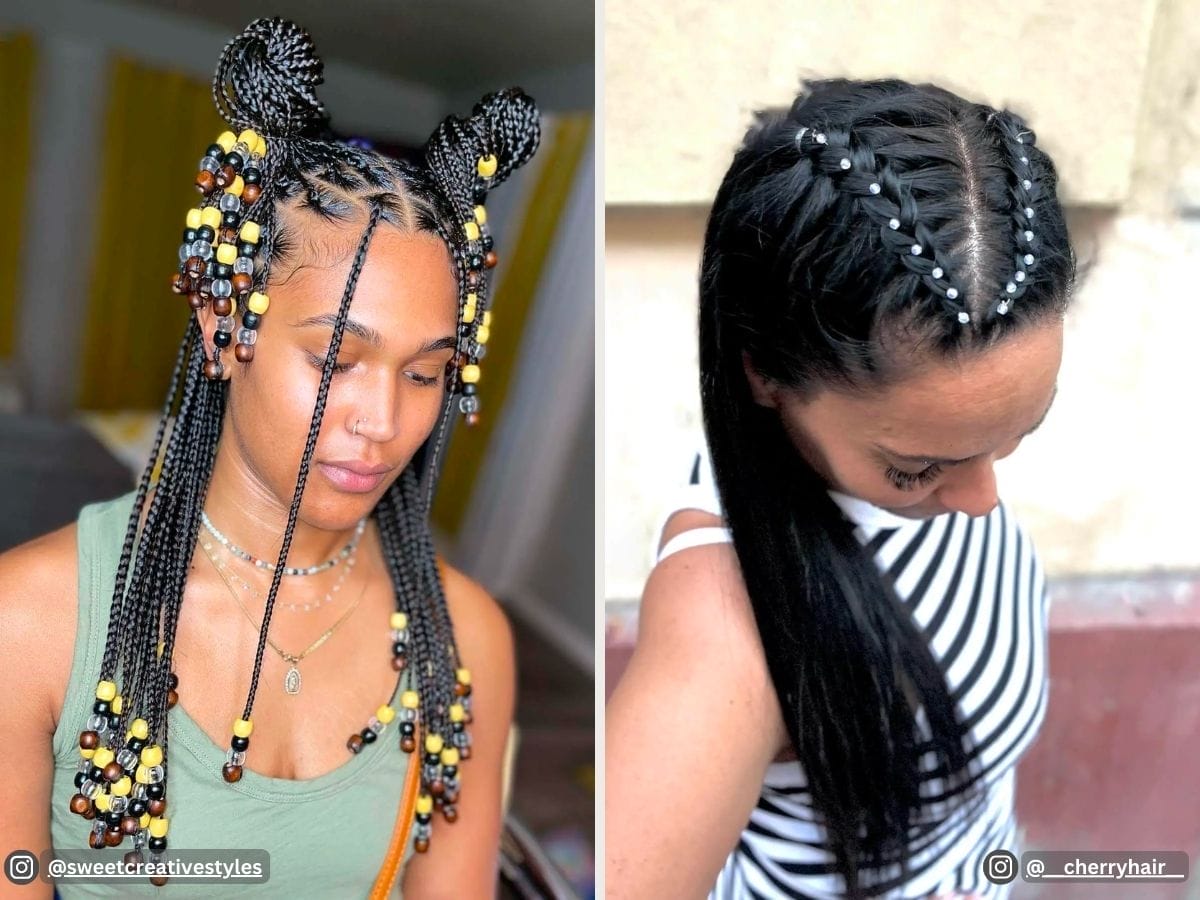 Braids with Beads