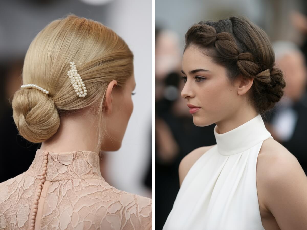 Hairstyles to Pair with a High Neck Dress