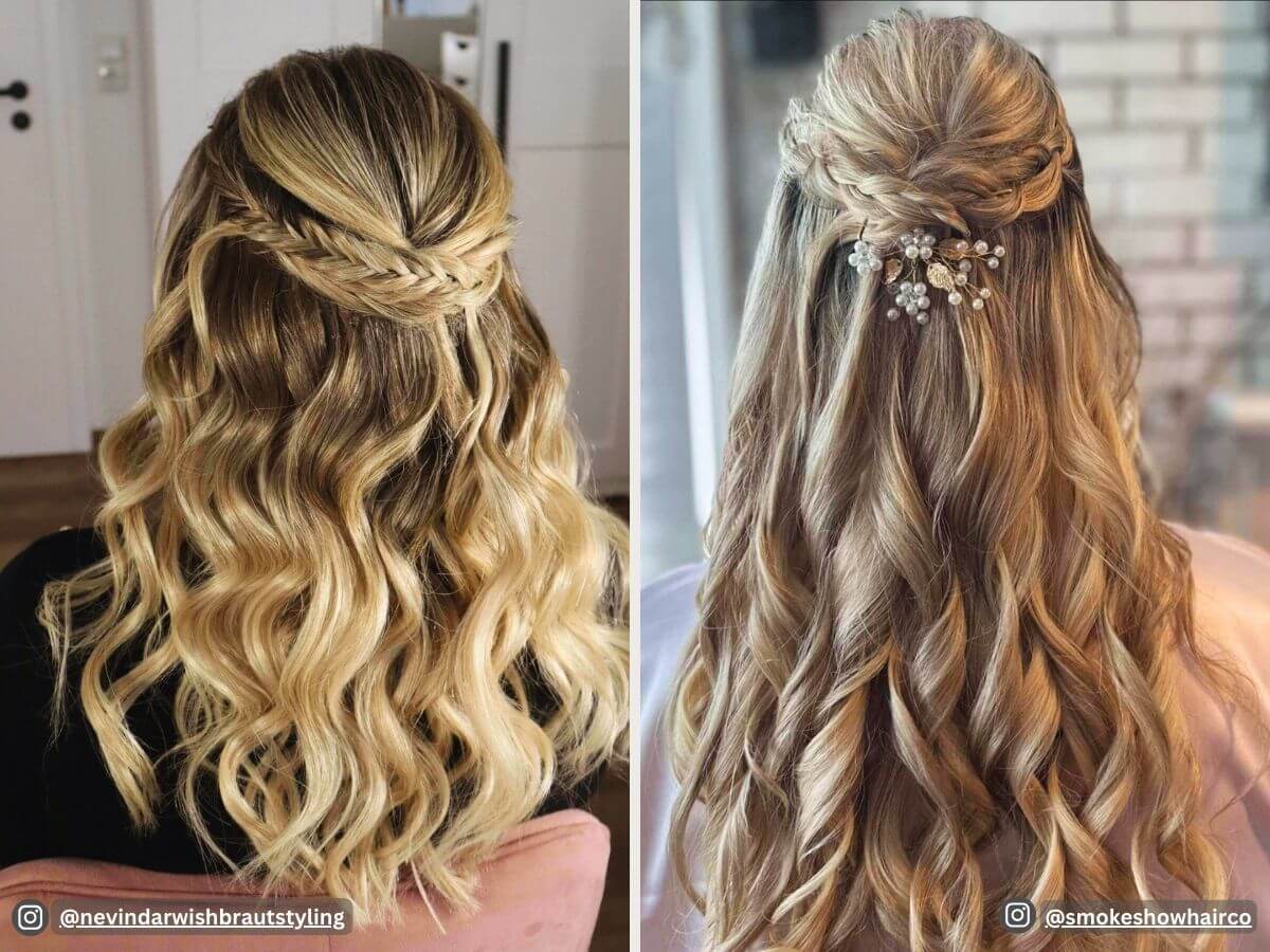 Half Updo Braided Hairstyles