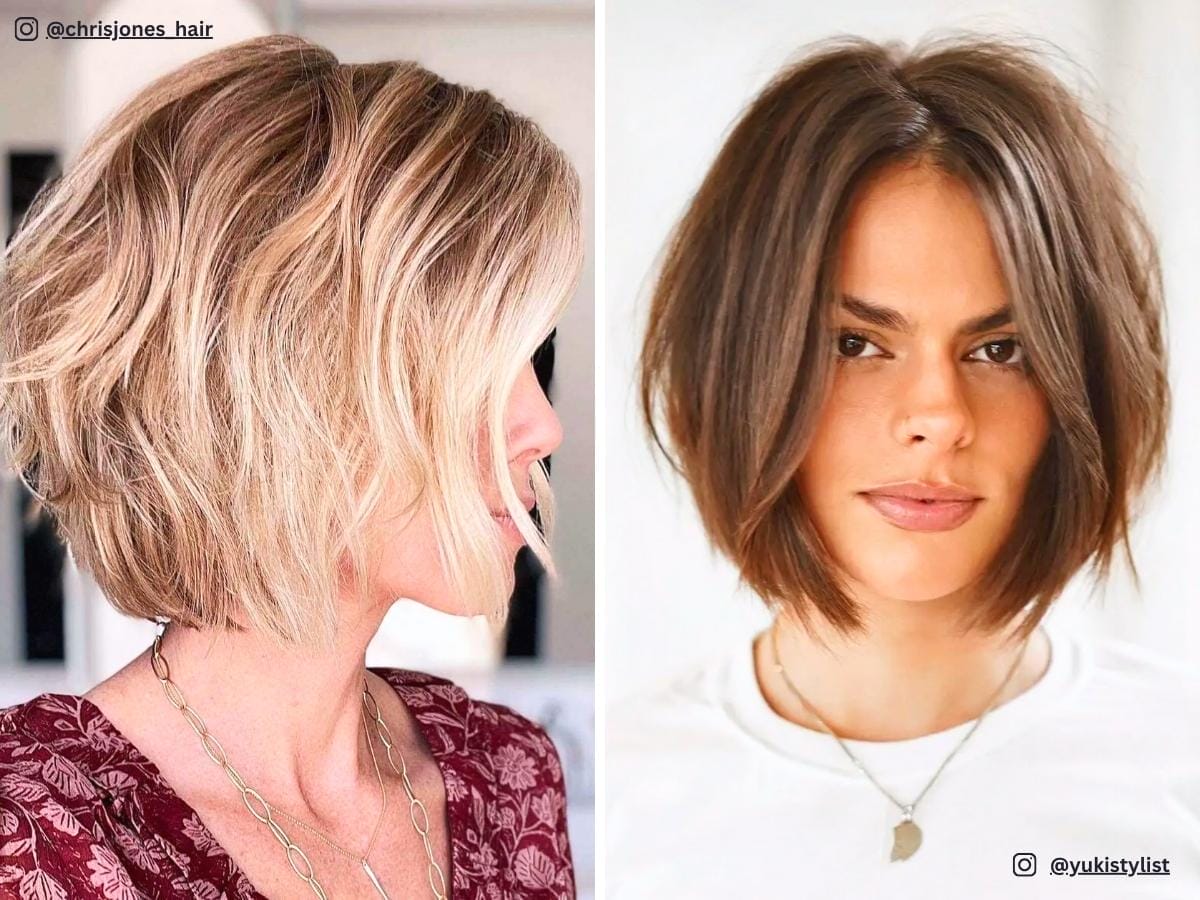 42 Layered Bob Haircut Iconic Looks Not to Miss, image size:1200x900