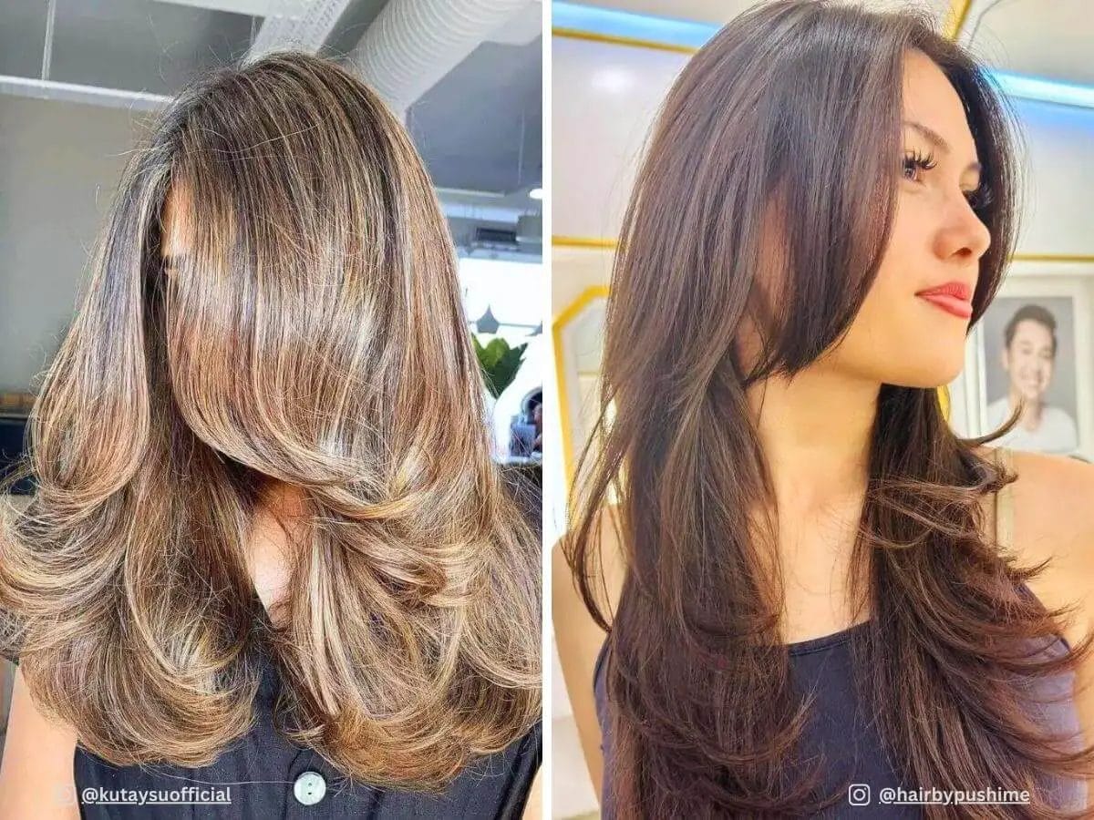 Long Butterfly Haircuts