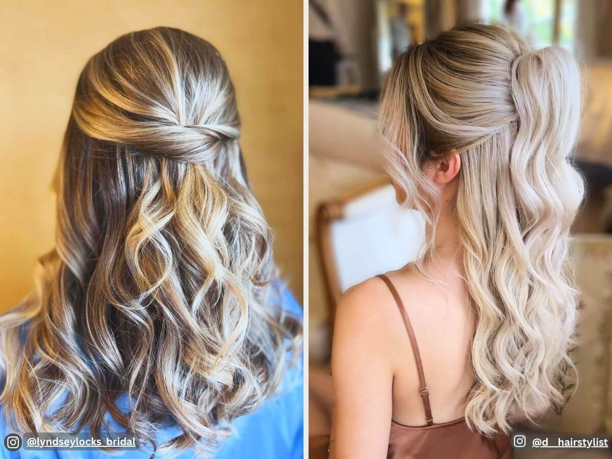 Prom Hairstyles Half Up Half Down