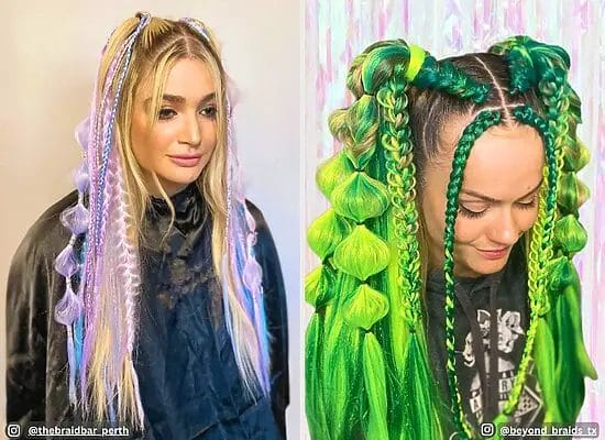 25 Rave Braids Hairstyles for Epic Party Vibes in 2024