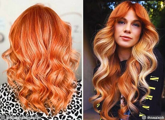 20 Stunning Red Balayage for Blonde Hair Transformations