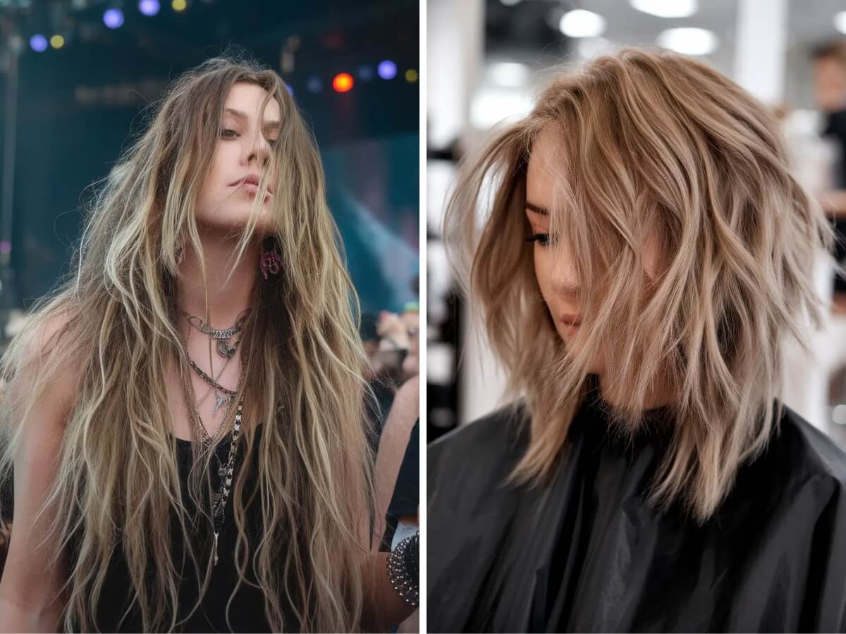 Rock Concert Hairstyles