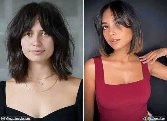 24 Must-Try Short Haircut with Curtain Bangs Elegant Ideas