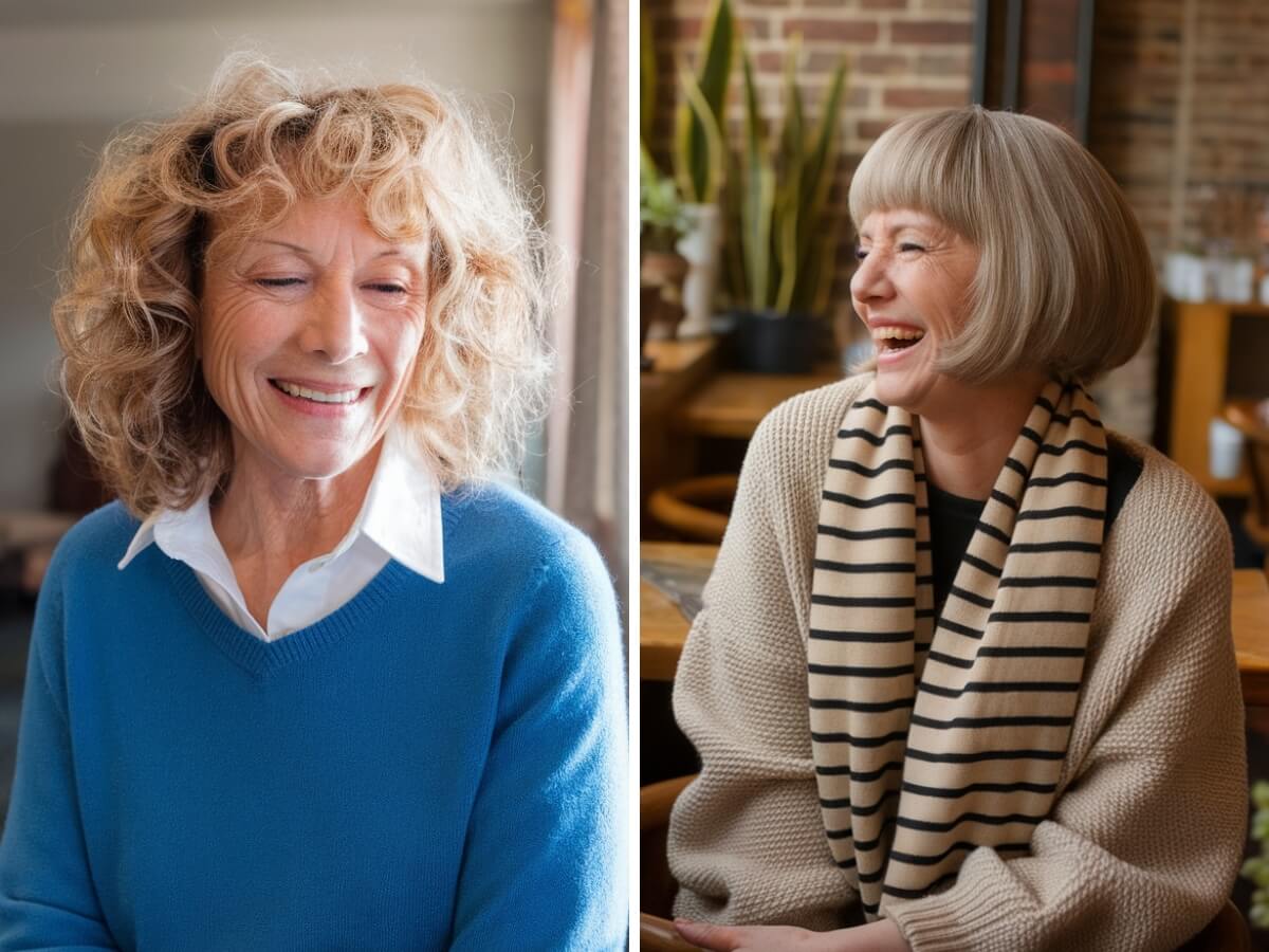 Short Hairstyles for Women Over 60