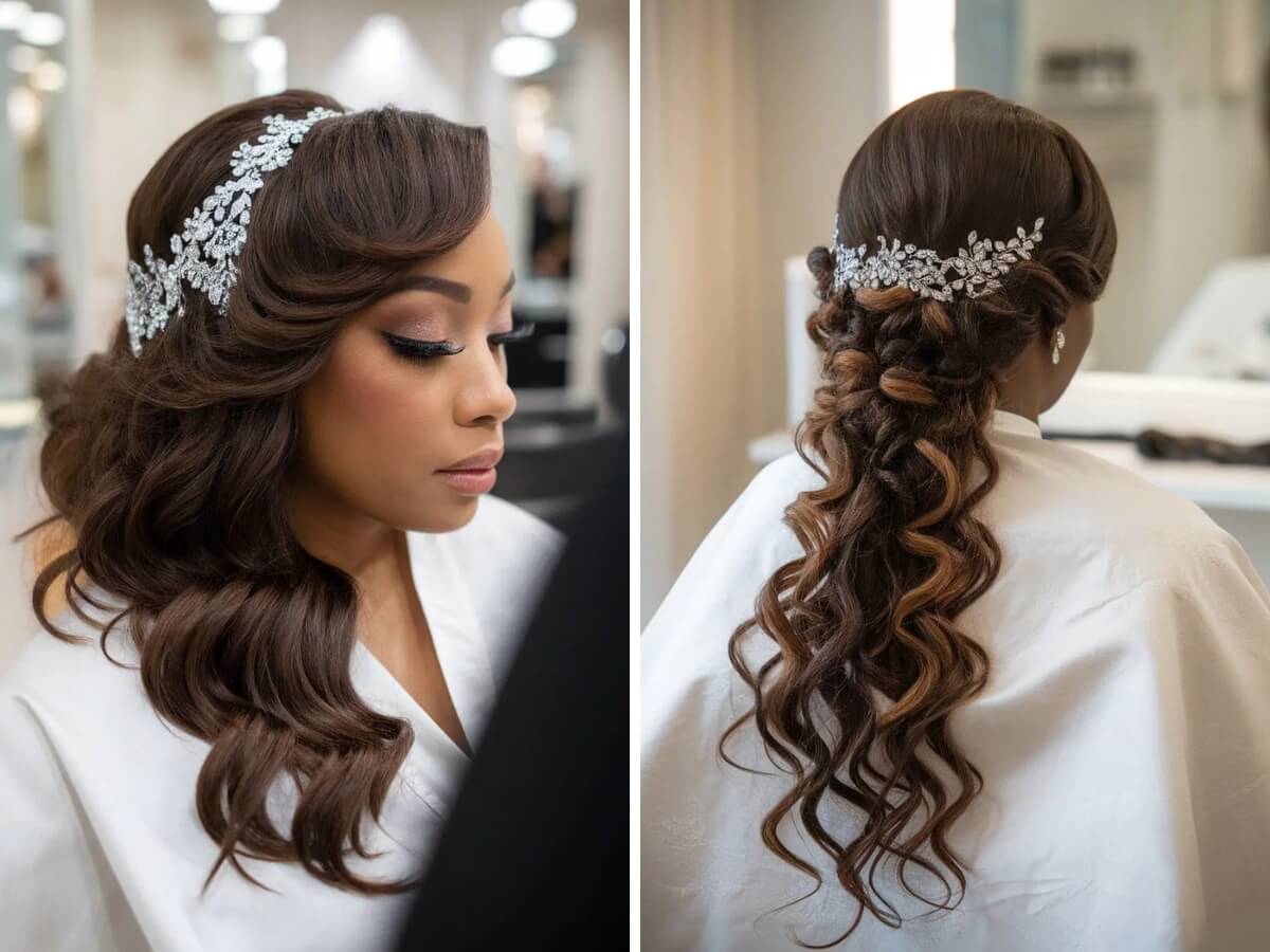 Wedding hairstyles for black women