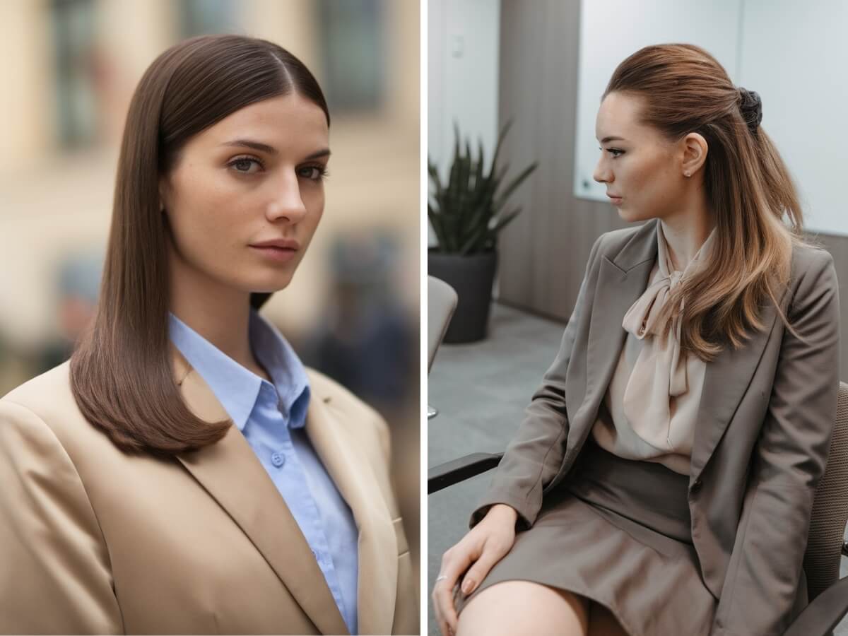 Women hairstyles for job interviews